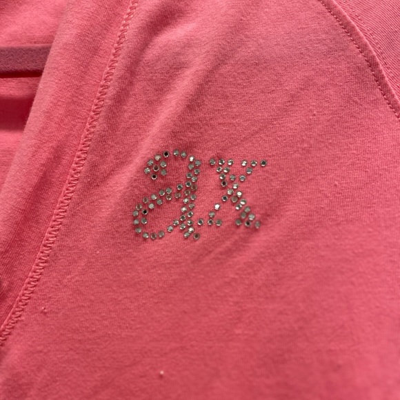 Armani exchange Small hoodie in pink ๐๐ - Picture 3 of 5